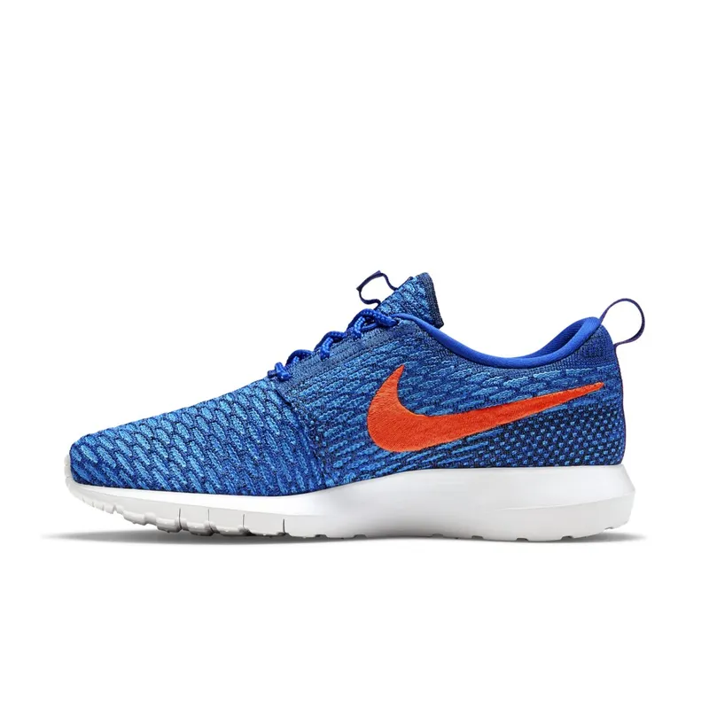 Nike Roshe Run Flyknit Game Royal Bright Crimson Game Royal/Bright Crimson (677243-401)