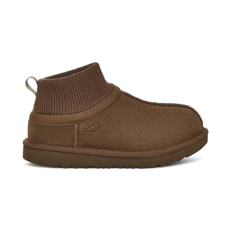 UGG Classic Ultra Stretch Cuff Slipper Hickory (1157702K-HCK)