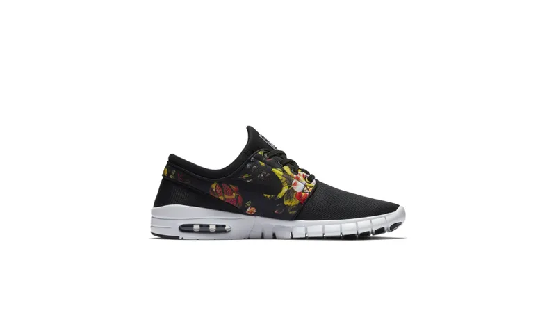 Nike SB Stefan Janoski Max Floral Black/Multi-Color-Black (631303-029)