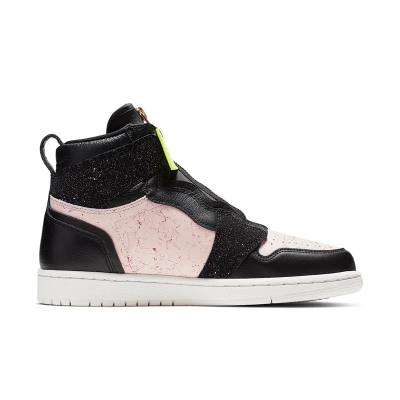 Jordan 1 Retro High Zip Silt Red (W) Black/Metallic Gold-Phantom-Silt Red (AQ3742-001)