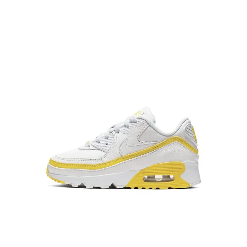 Nike Air Max 90 Undefeated White Opti Yellow (PS) White/Opti Yellow (CQ4616-101)
