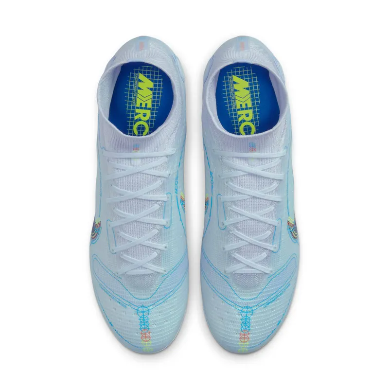 Nike Superfly 8 Elite FG Football Grey Light Marine (DJ2839-054)