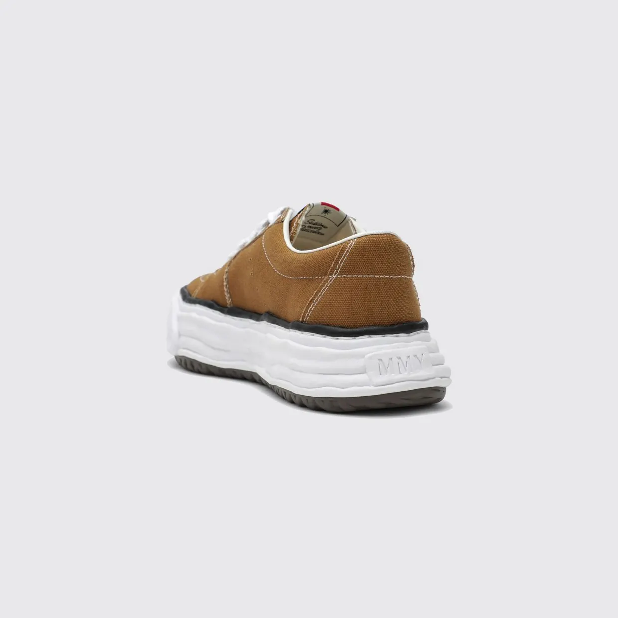 Maison Mihara Yasuhiro Eric Canvas Low-Top Platform Sneakers Brown (A16FW703BR) (2)