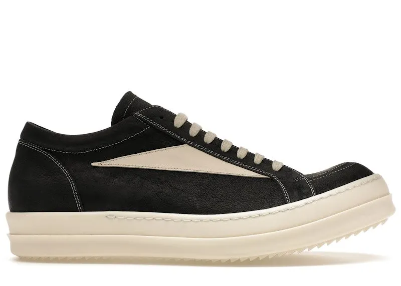 Rick Owens Vintage Sneaks Black Milk (RU01D3897LCOLVS-911)