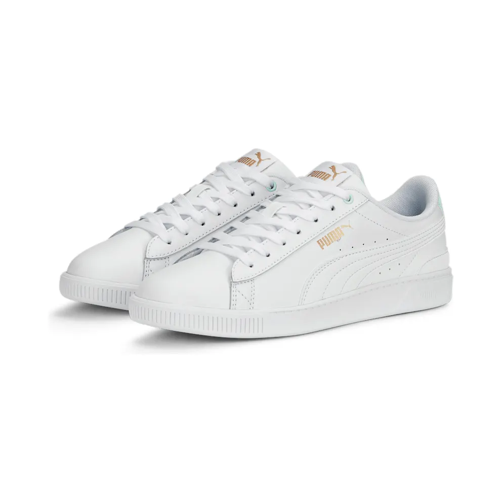 Puma Vikky V3 leren Gold/White (38311511)