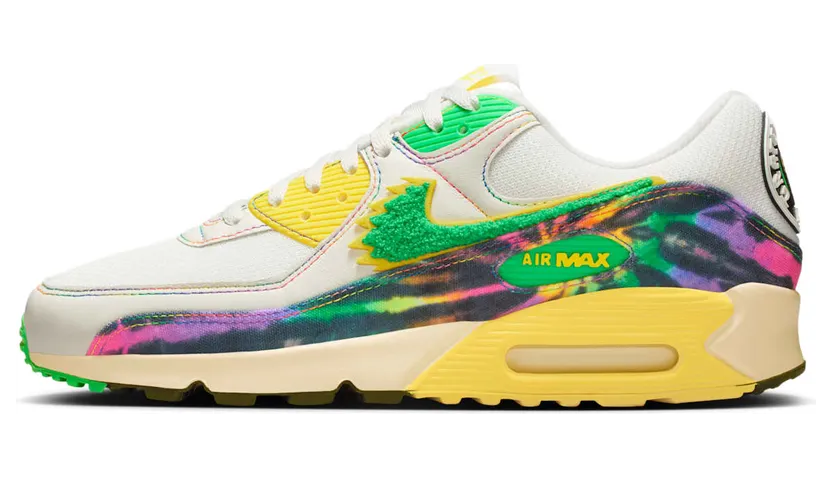 Nike Air Max 90 “The Grateful Dead, Oregon Ducks” (IM2511-100)