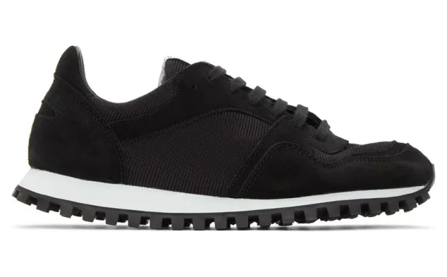 Spalwart Black Mesh Marathon Trail Low Mesh Sneakers (9703973 9999)