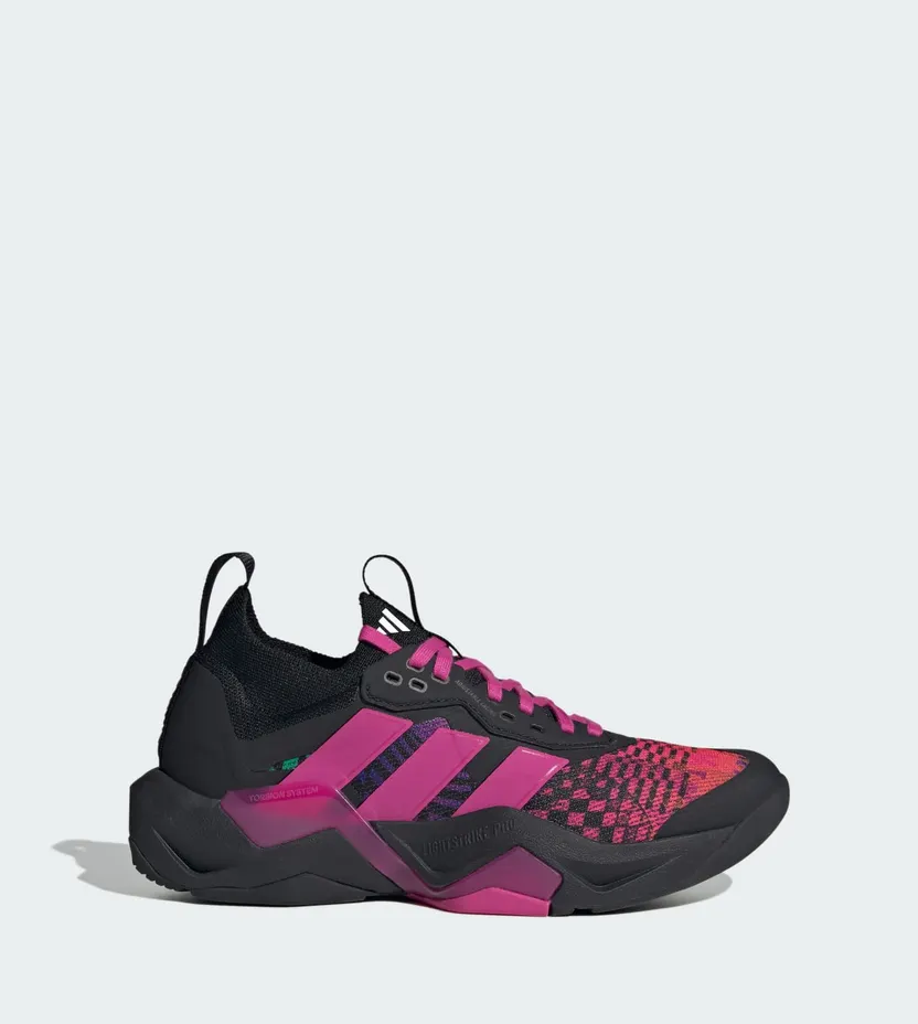 Adidas adidas x Jeremy Scott Pride Rapidmove Adv 2 Sportschoen Black / Core Black / Lucid Fuchsia (JR6402)