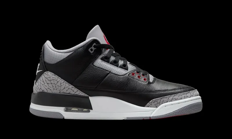Air Jordan 3 Retro “Black Cement” 2024 (DN3707-010)
