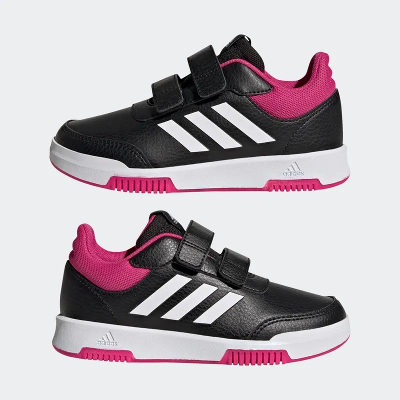 Adidas Tensaur Sport Training Hook and Loop Core Black / Cloud White / Team Real Magenta (GW6452)