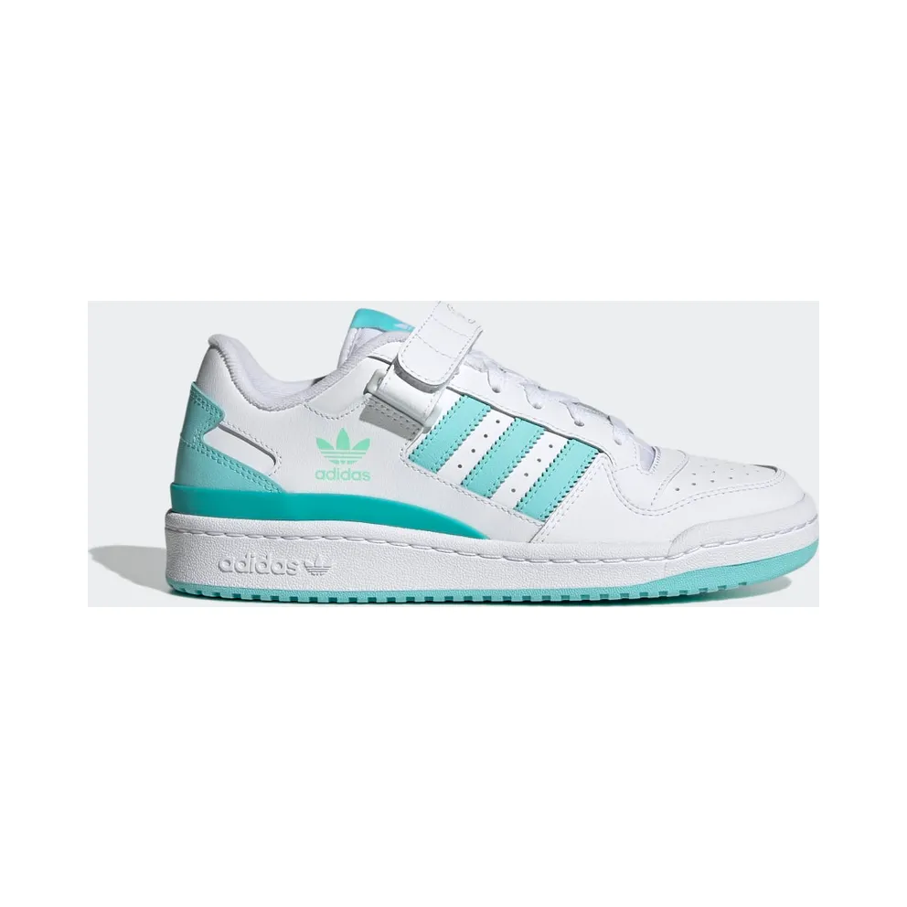 adidas Forum Low Schuh Cloud White / Clear Aqua / Pulse Mint (GY3669)