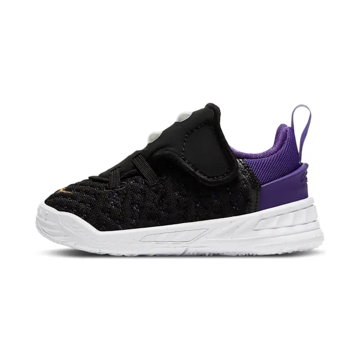 Nike LeBron 18 TD ‘Lakers’ Black/Court Purple/White/Metallic Gold (CT4706-004)