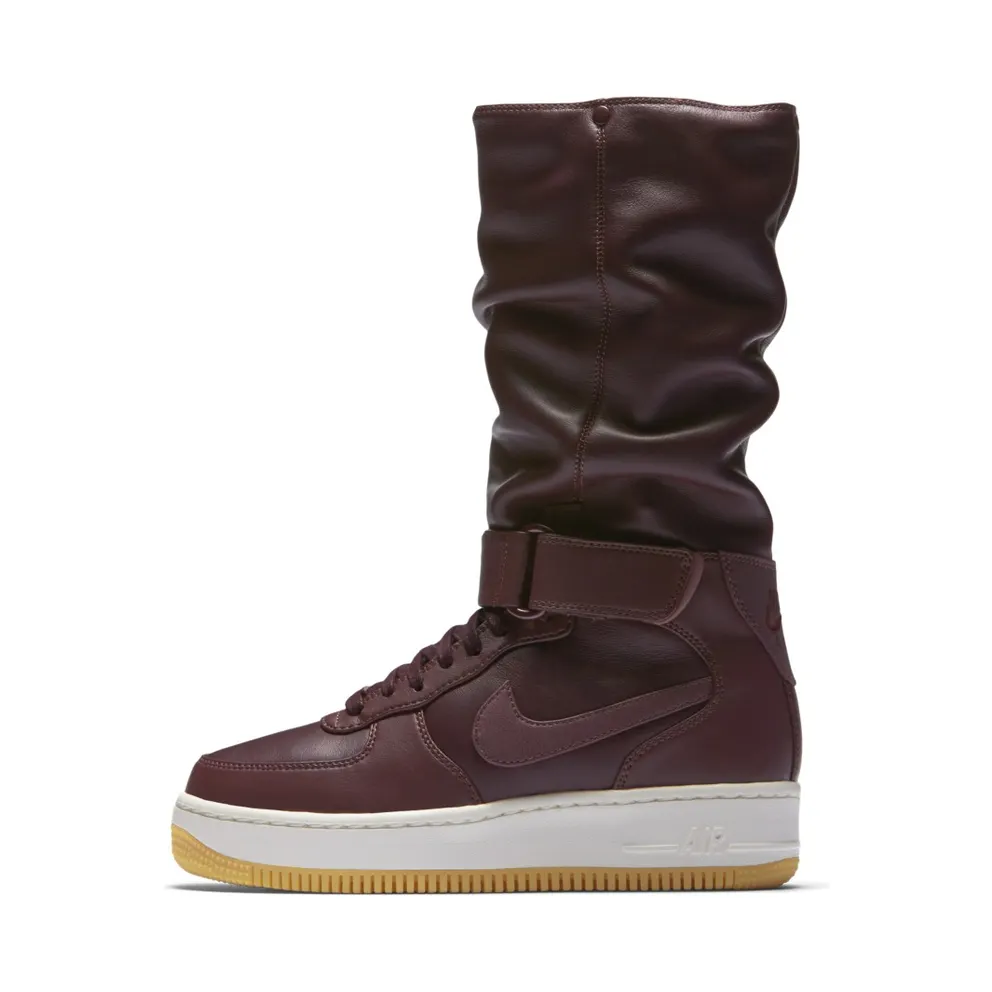 Nike Air Force 1 Upstep Warrior Deep Burgundy Dark Cayenne (W) Deep Burgundy/Dark Cayenne (860522-600)