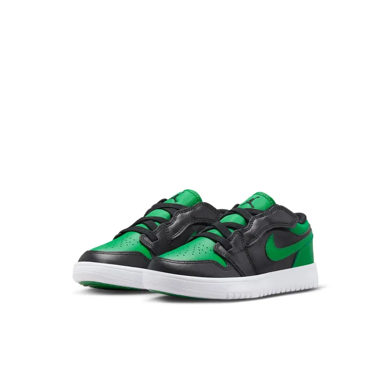 Jordan 1 Low ALT Black Lucky Green White (BQ6066-065)