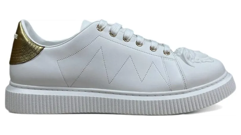 Versace Medusa Low Sneakers White Gold (DSU6987S 1A06401 2W110)