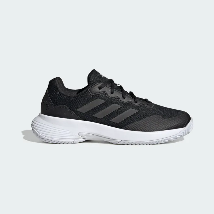 adidas Gamecourt 2.0 Tennis “Core Black / Core Black / Silver Metallic” (ID1494)