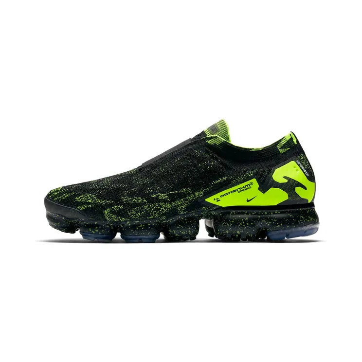 Nike x Acronym Air VaporMax Moc 2 “Black / Volt” (AQ0996-007)