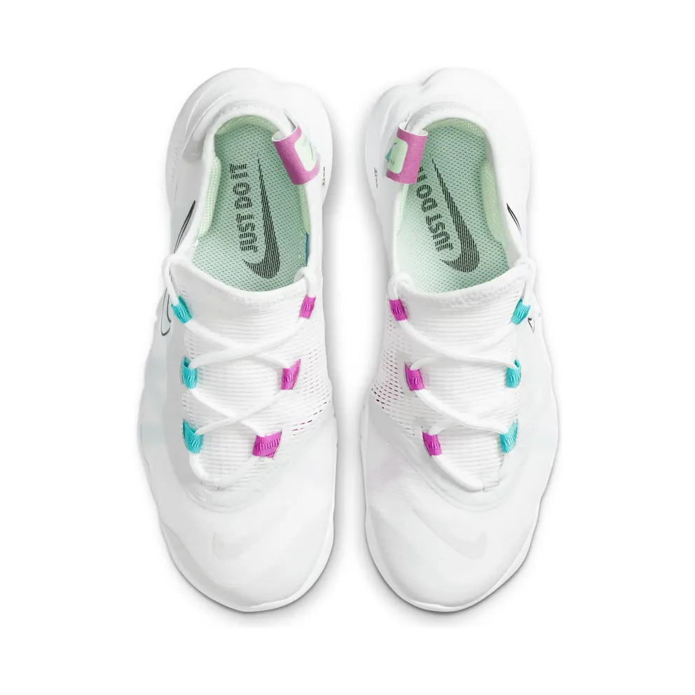 Nike Free RN 50 2020 “White / Summit White / Black” (CJ0270-102)