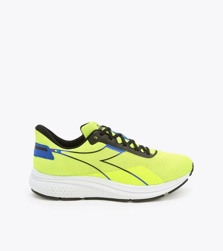 Diadora Passo 2 Yllw Fluo Dd / Blk / Surf The Web (101.179726_D0249)