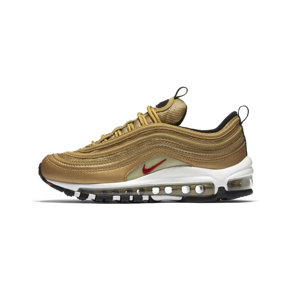 Nike Air Max 97 Metallic Gold (GS) (2017/2018) Metallic Gold/Varsity Red-White-Back (918890-700)