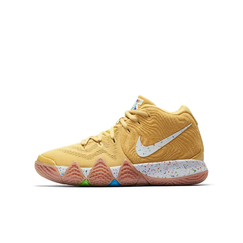 Nike Kyrie 4 Cinnamon Toast Crunch (GS) Metallic Gold Coin/White (BV7791-900)