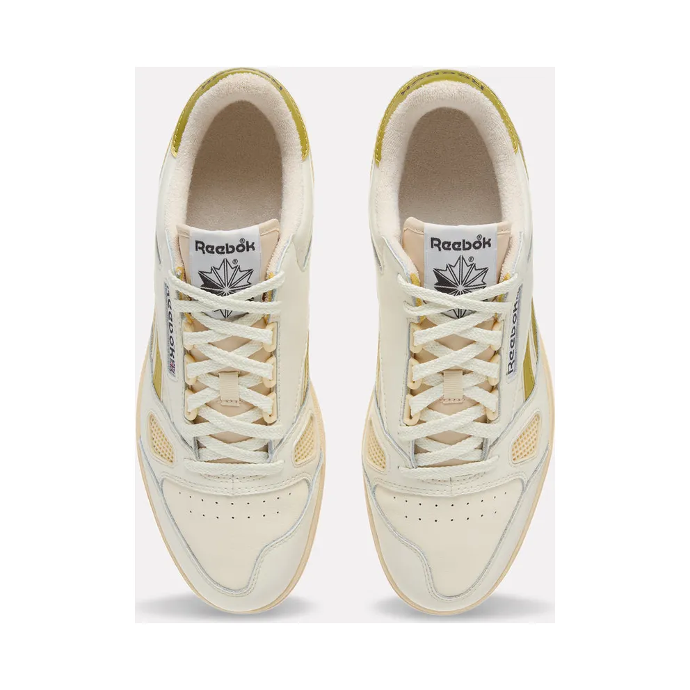 Reebok Defiance 88 “Unisex Chalk & Gold Trainers” (100244854)