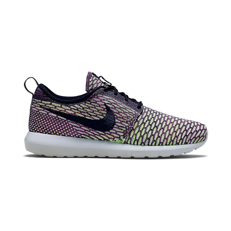 Nike Roshe One NM Flyknit Dark Obsidian Fuchsia Flash