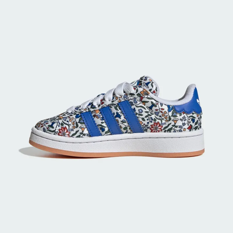 Adidas Campus 00s x Liberty London Comfort Closure with Elastische Veters Kids Blue / Blue / Off White (JS3806)