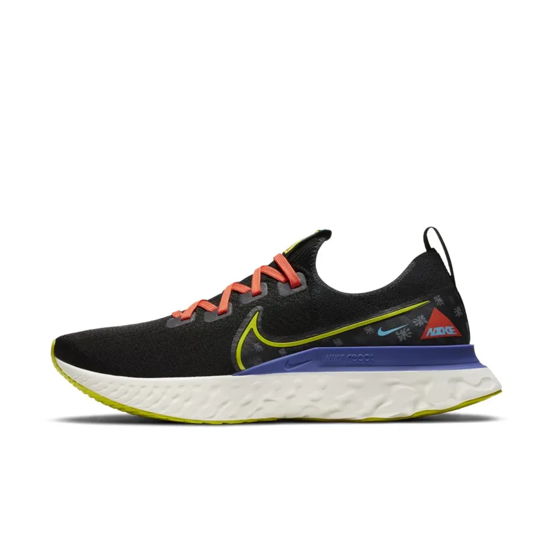 Nike React Infinity Run Flyknit A.I.R. Chaz Bear Running Black (CZ2358-001)