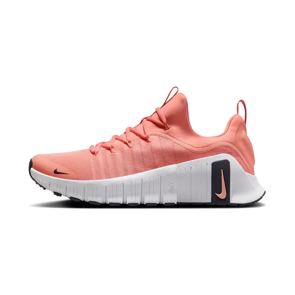 Nike Free Metcon 6 “Apricot Agate White Black” (FJ7127-800)