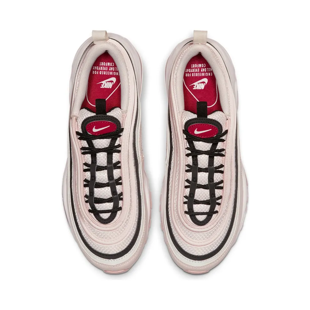 Nike Air Max 97 Light Soft Pink Black (W) Light Soft Pink/Summit White-Gym Red-Black (921733-603)