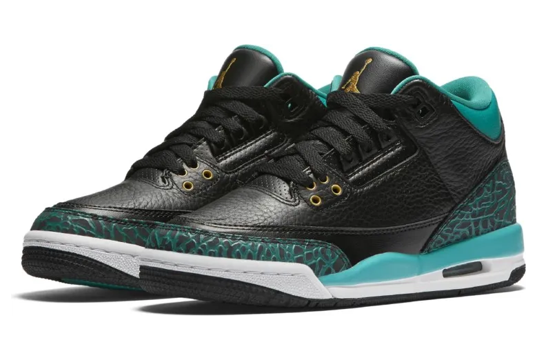 Air Jordan 3 Retro GG Black Rio Teal (441140-018)