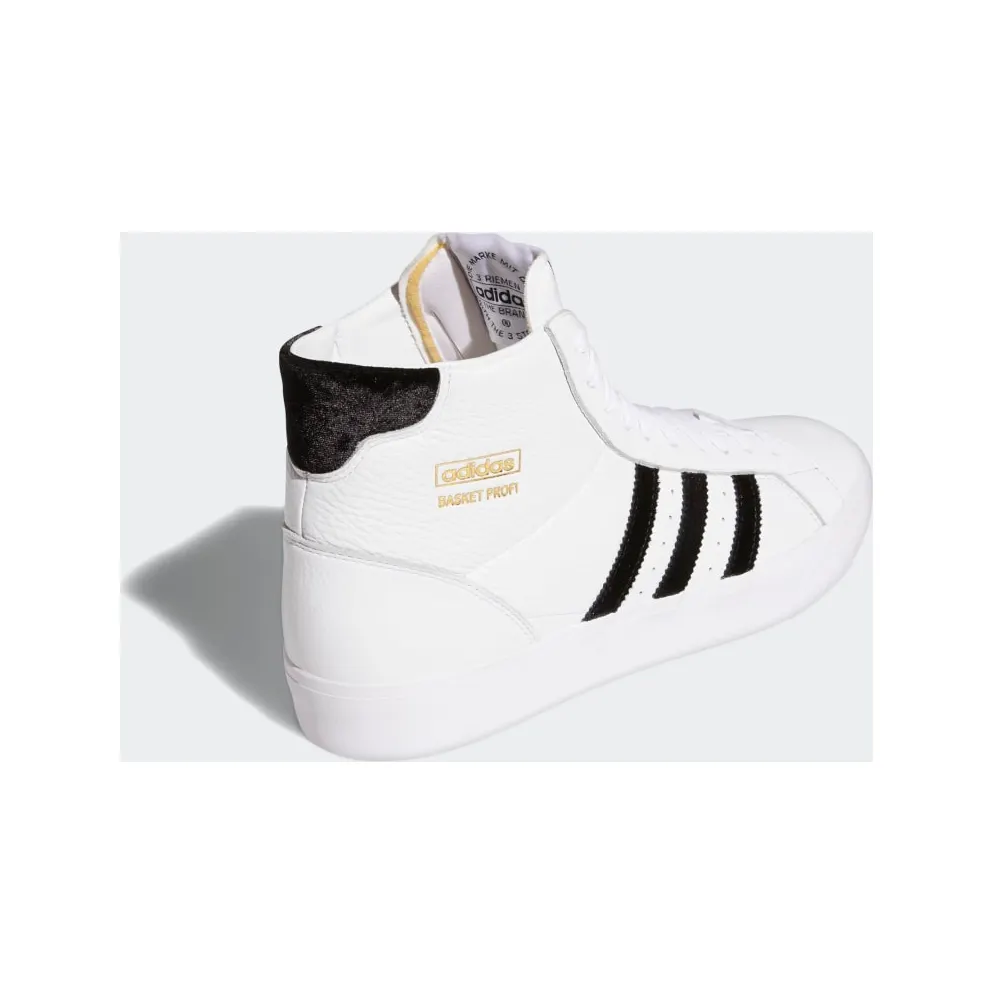 adidas Basket Profi Cloud White / Core Black / Gold Metallic (GZ8552)
