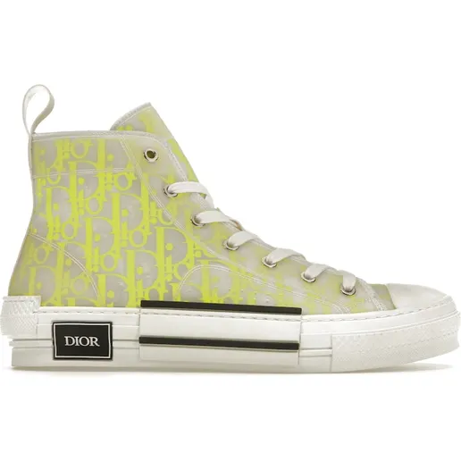 Dior B23 High Top White Yellow Oblique (3SH118YNT H160)