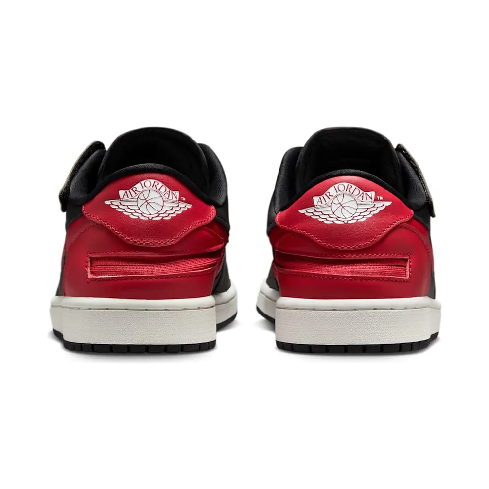 Jordan 1 Low FlyEase Black Summit White Varsity Red (DM1206-067)
