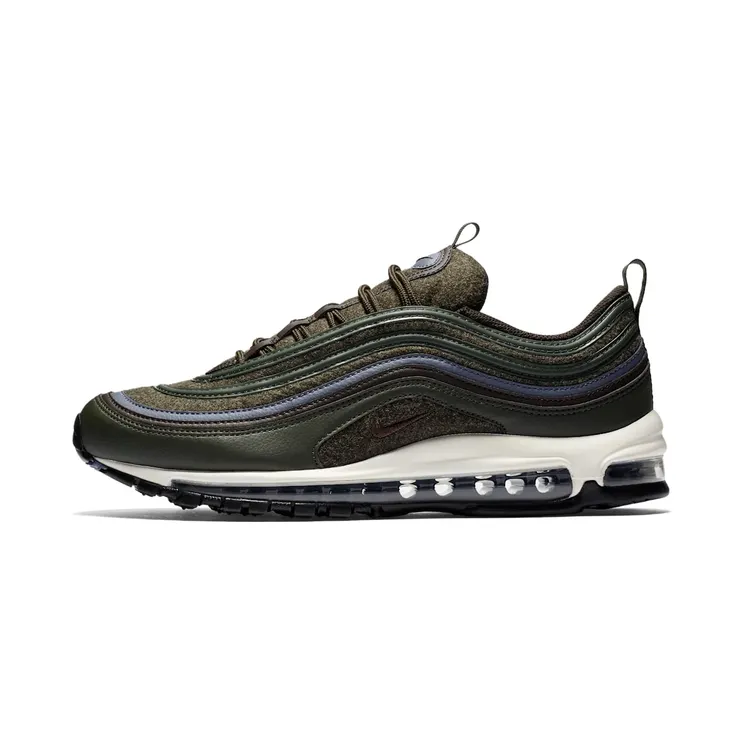 Nike Air Max 97 Wool “Sequoia / Light Carbon / Sail / Velvet Brown” (312834-300)