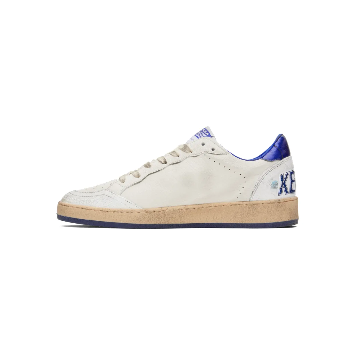 Golden Goose White & Blue Ball Star Sneakers (GMF00117.F002198.10327) (3)