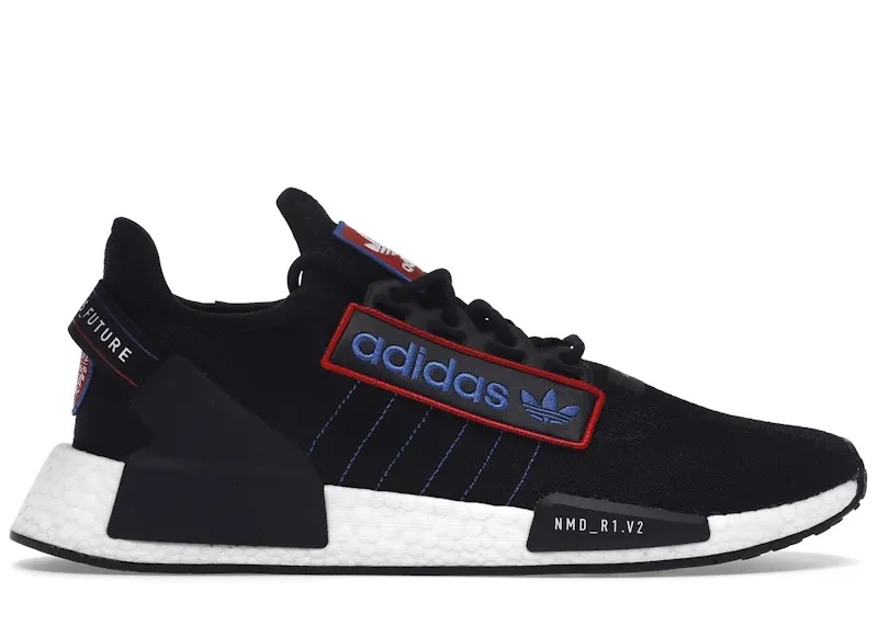 adidas NMD R1 V2 Black Logo Patch (GX6266)