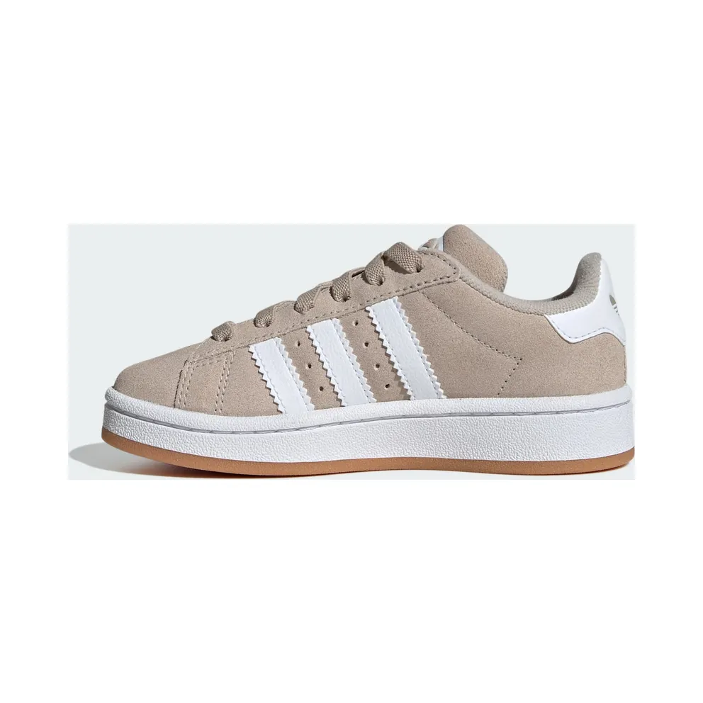 Adidas Campus 00s with Elastische Veters Kids Wonder Beige / Cloud White / Gum (JI4462)