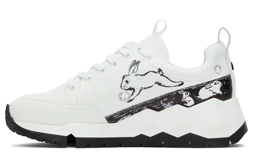 Pierre Hardy Black Leather Street Life Sneakers (QX02) (3)