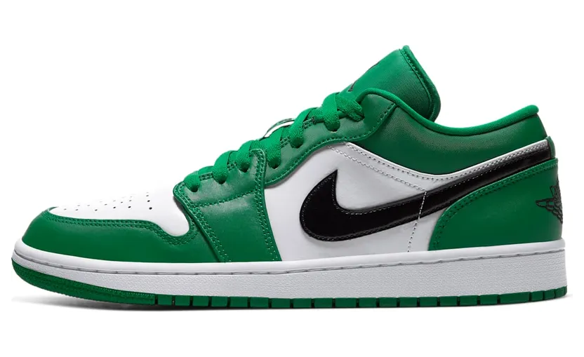 Air Jordan 1 Low “Pine Green / White / Black” (553558-301)