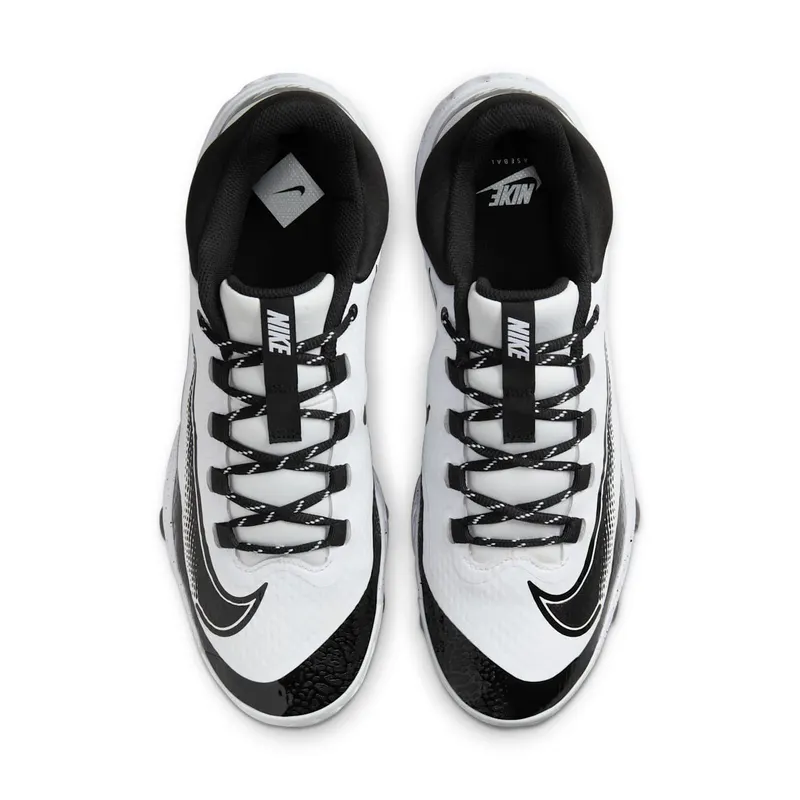 Nike Alpha Huarache Elite 4 Low MCS White Black (FD6255-108)
