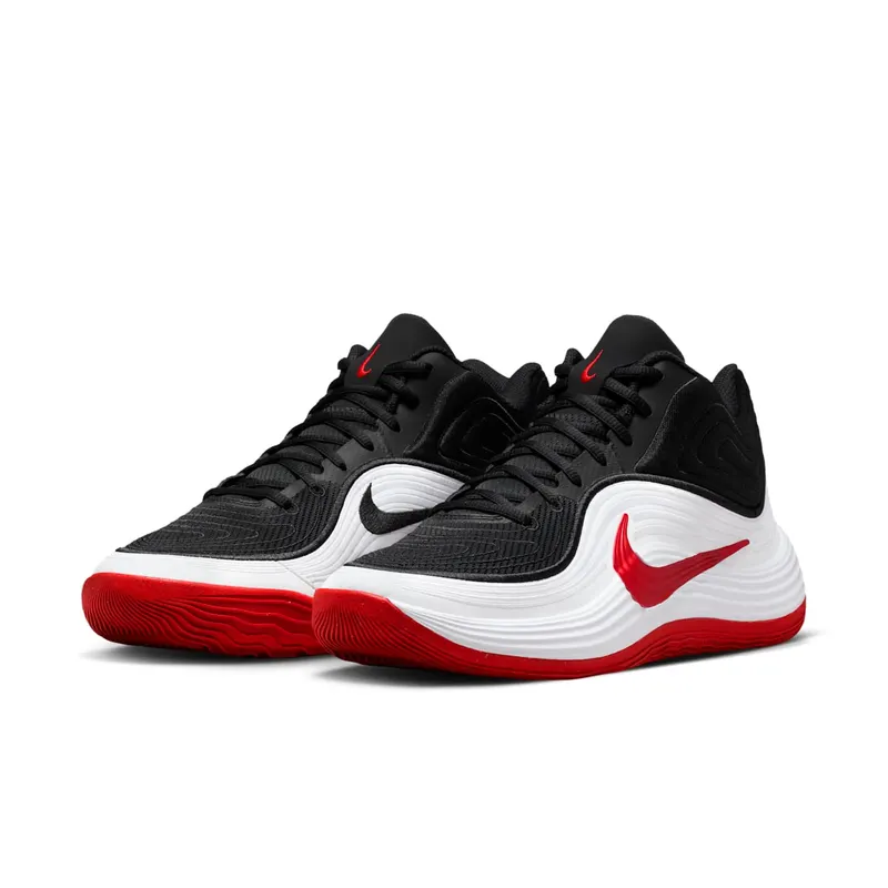 Nike Precision 8 Mid Black White University Red (IH1105-003)