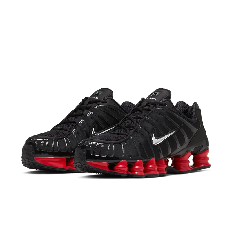 Nike Shox TL Skepta Black/Metallic Silver-University Red (CI0987-001)