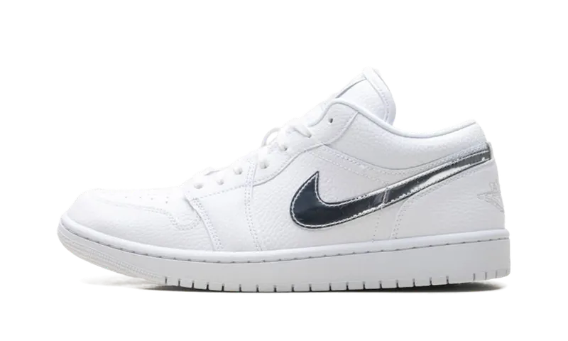 Air Jordan 1 Low SE “White Metallic Silver'” (IQ9381-100)
