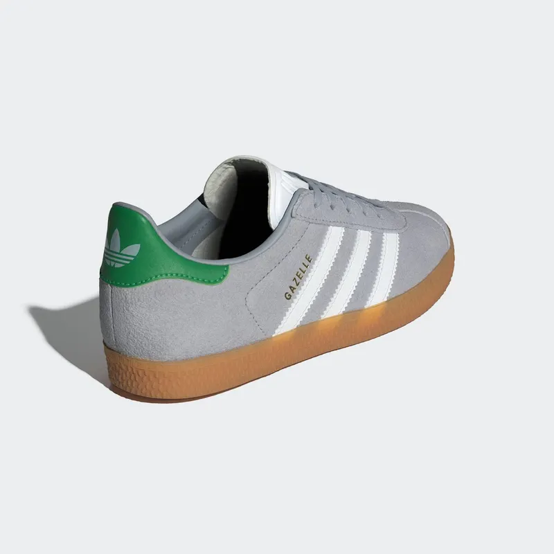 Adidas Gazelle Halo Silver / Cloud White / Green (JR5954)
