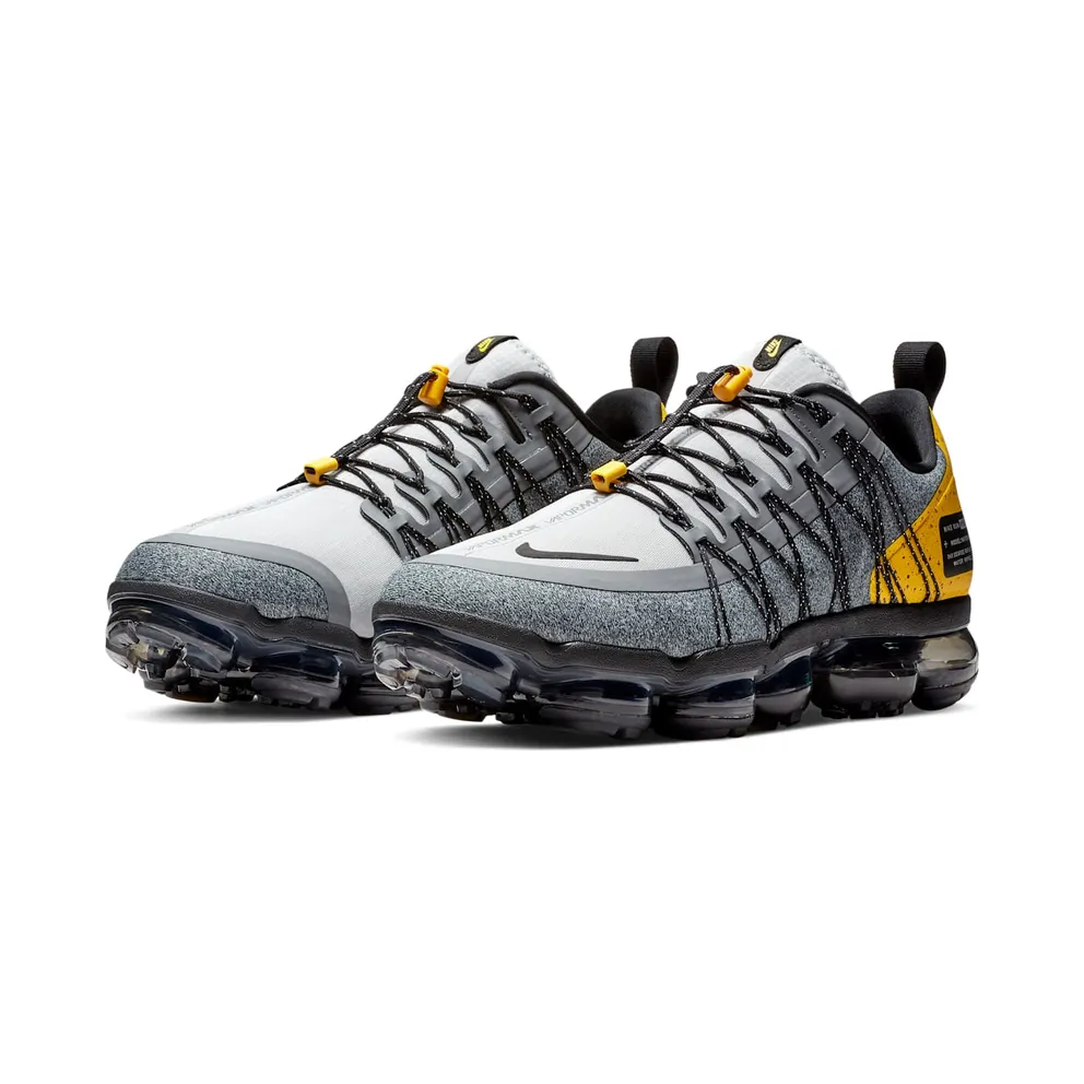 Nike Air VaporMax Run Utility Wolf Grey Amarillo Wolf Grey/Amarillo-Cool Grey-Black (AQ8810-010)