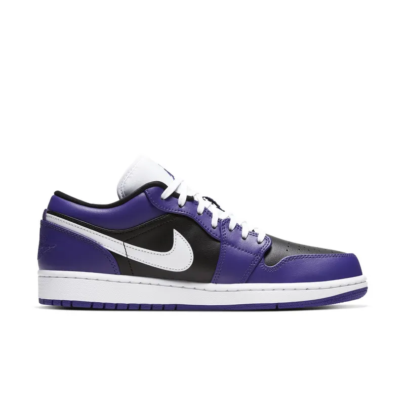 Air Jordan 1 Low Court Purple Black (2020) (553558-501)
