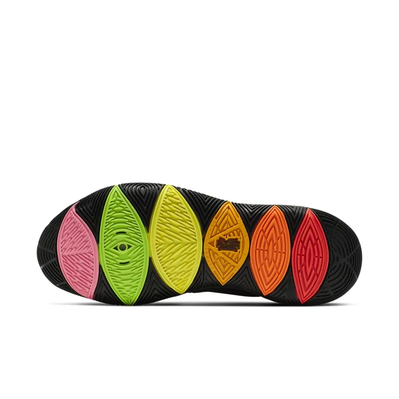 Nike Kyrie 5 Black Rainbow Soles Black/Black-Black (AO2918-001)
