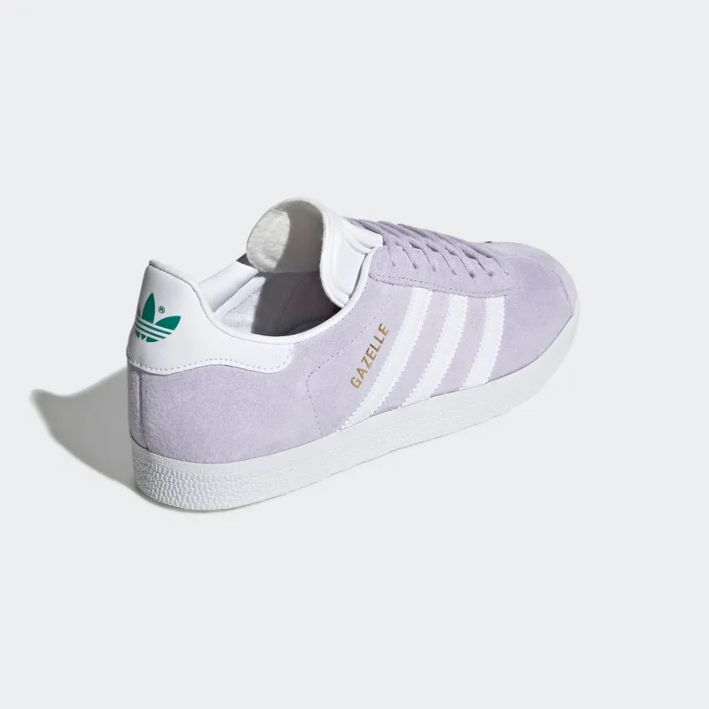 Adidas Gazelle Purple Tint / Cloud White / Glory Green (EF6508)